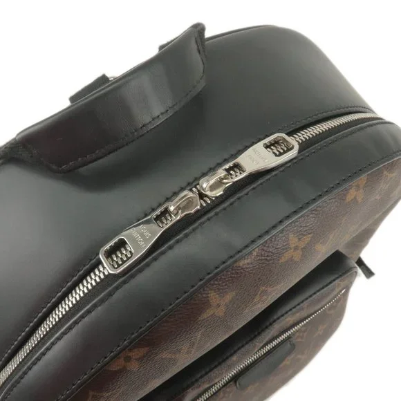 Macassar Josh Monogram Canvas Backpack - Picture 8 of 10